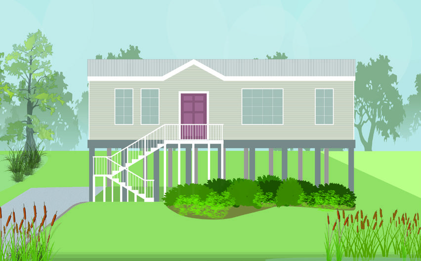 Illustration of residential mitigation strategies